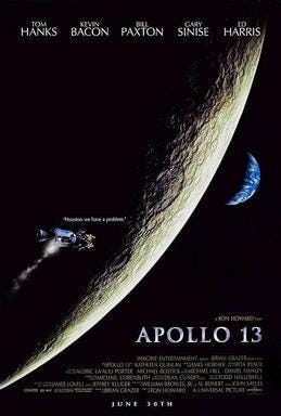 Apollo 13 movie poster (Imagine Entertainment and Universal Pictures)