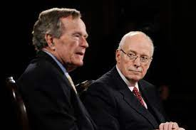 George H.W. Bush Bashes Cheney, and W. for Putting Him in Power