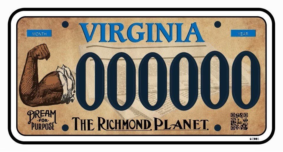 Richmond Planet plate