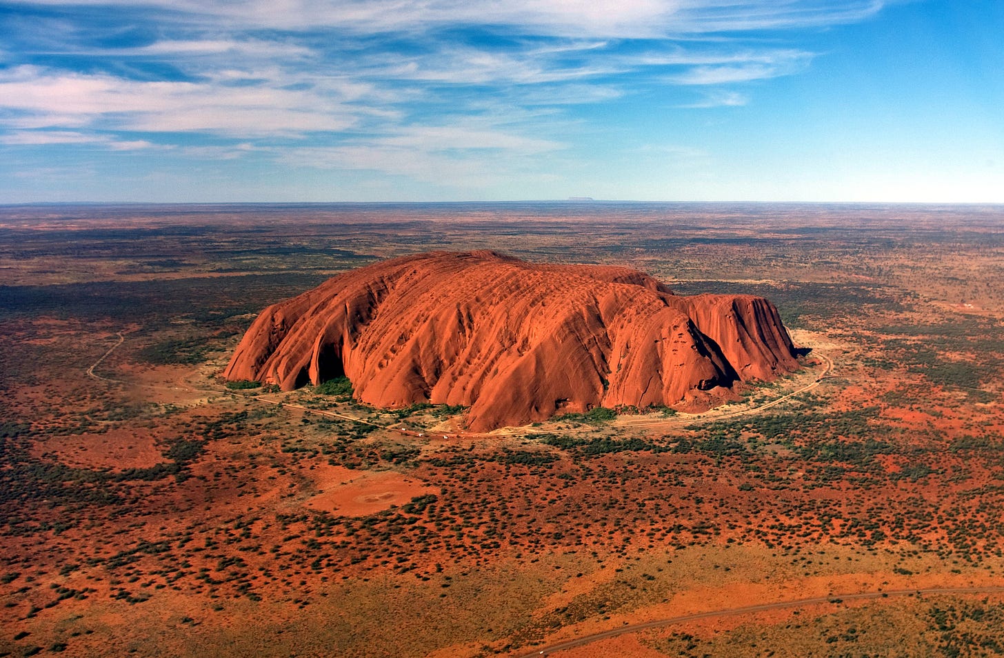 File:Uluru, helicopter view, cropped.jpg - Wikimedia Commons