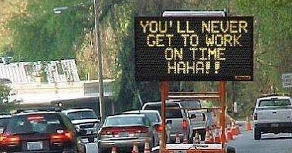 13 Hilarious Traffic Jam Photos That Make Traffic Funny