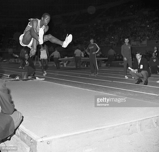 95 Bob Beamon Long Jump Photos and Premium High Res Pictures - Getty Images