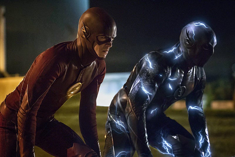 The Flash starring Grant Gustin, Candice Patton, Danielle Panabaker, Carlos Valdes and Jesse L Martin. Click here to check it out.