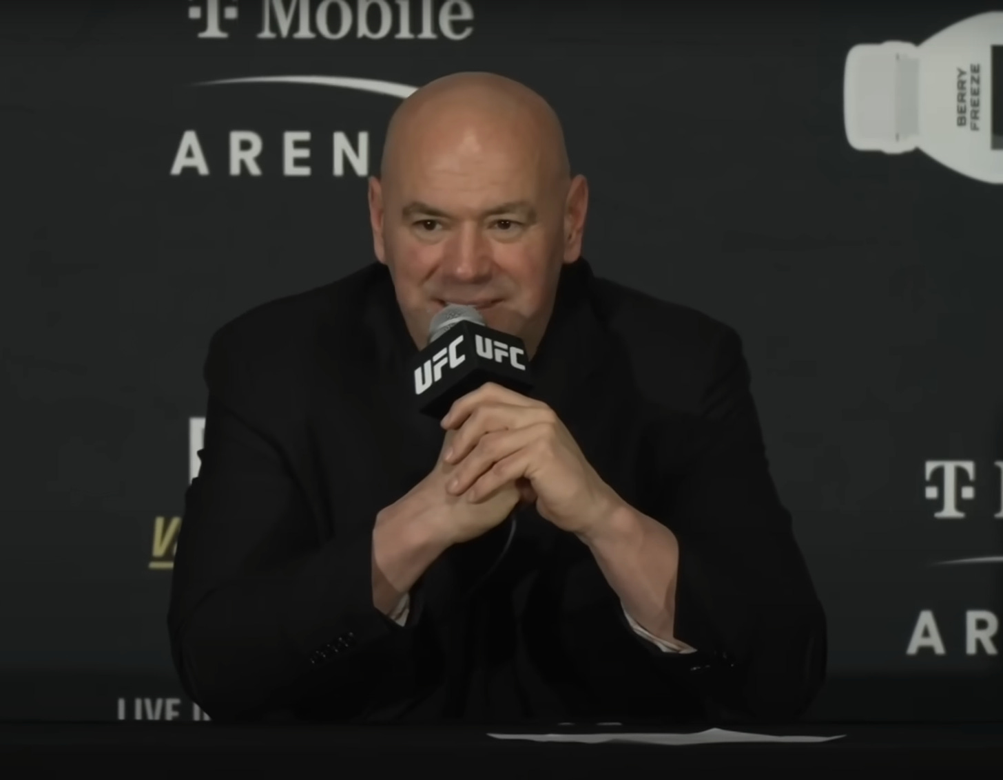 Dana White at the UFC 310 post-fight presser