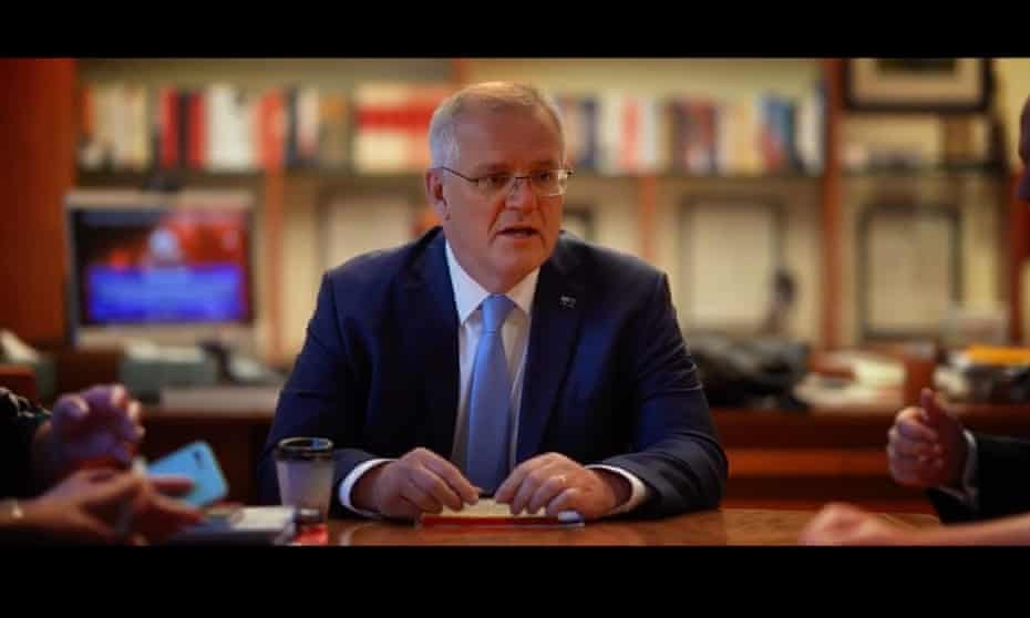 Scott Morrison in a social media video entitled 'Scott Morrison: Why I love Australia'