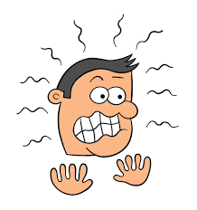 Cartoon Man So Scared Vector Illustration 2823156 Vector Art at Vecteezy