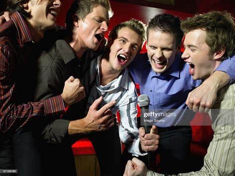 Men Singing In A Bar High-Res Stock Photo - Getty Images