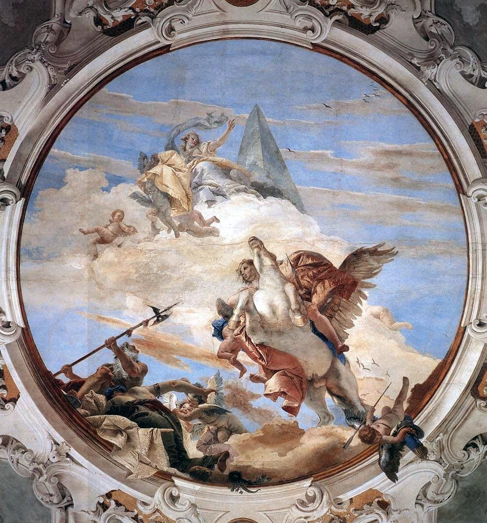 Tiepolo's frescoes