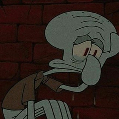 Stream XMiss.LonelyClownX | Listen to Sad Squidward Club playlist online  for free on SoundCloud