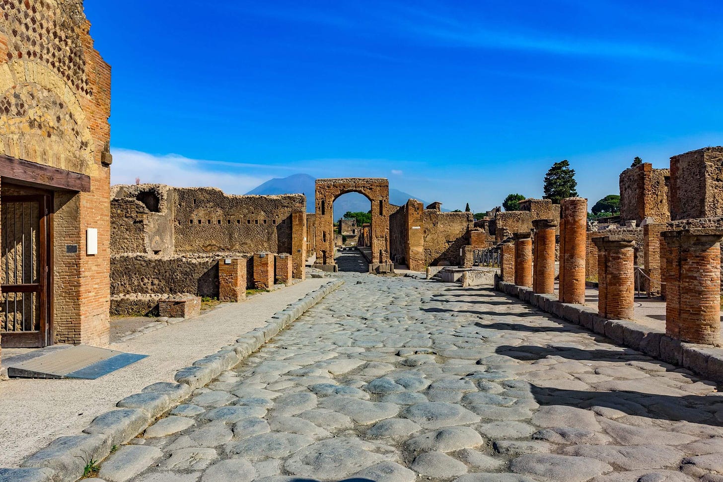 An Ancient Roman road