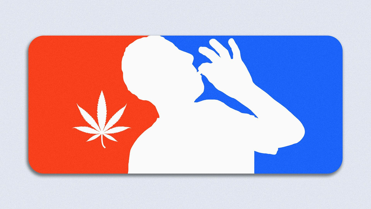 Major sports leagues are easing up on marijuana
