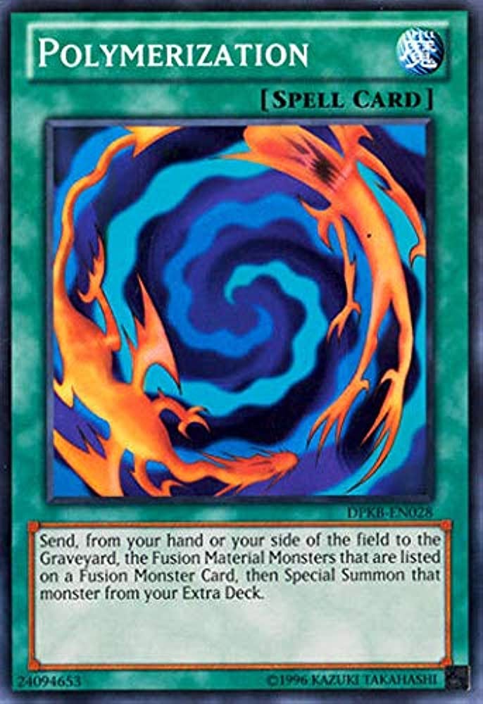 Amazon.com: YuGiOh Card Game Duelist Pack Kaiba Single Card Polymerization  DPKB-EN028 Common : Toys & Games