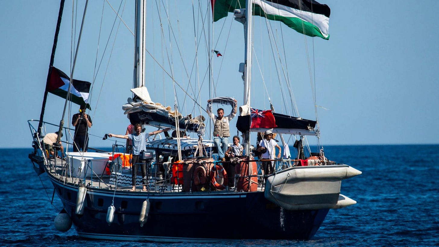Who is on board the 'diverted' Gaza aid boat with Greta Thunberg? | World  News | Sky News
