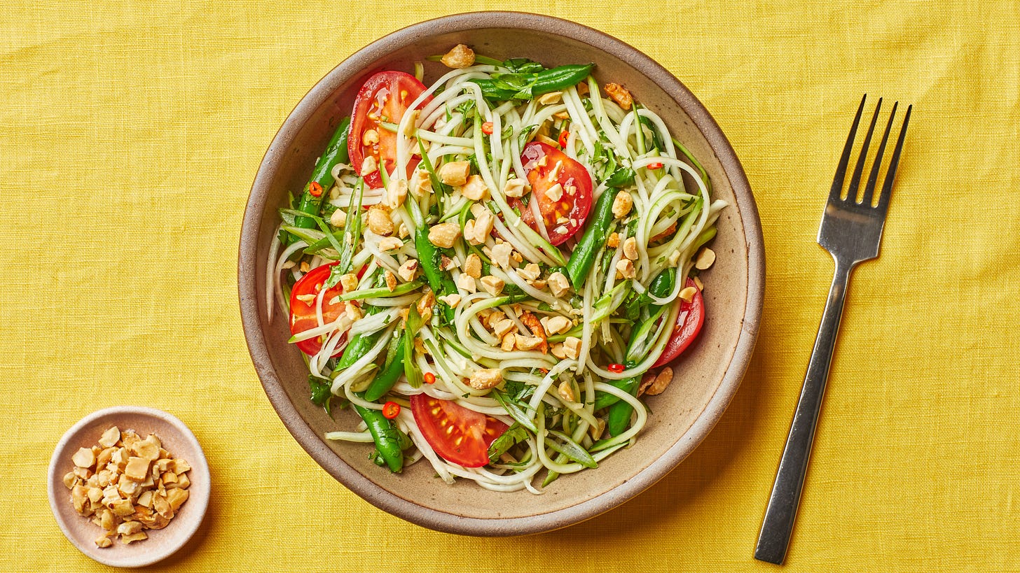 Green Papaya Salad (Som Tum Thai) Recipe | Bon Appétit