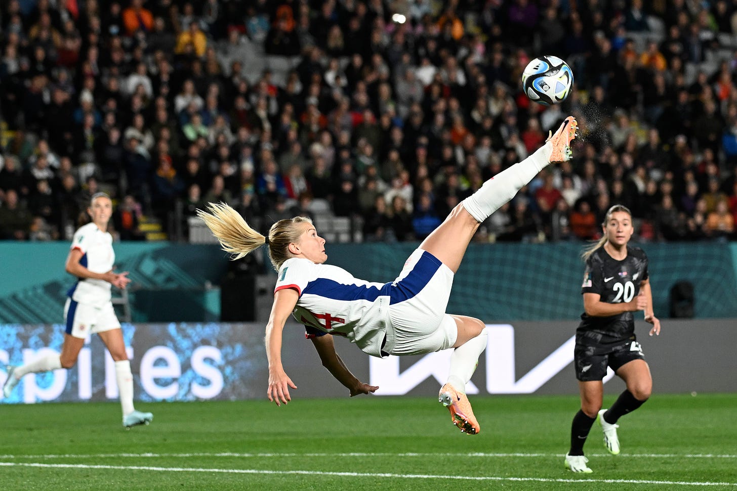 The Women's World Cup soccer match between New Zealand and Norway in Auckland, New Zealand, Thursday, July 20, 2023. 