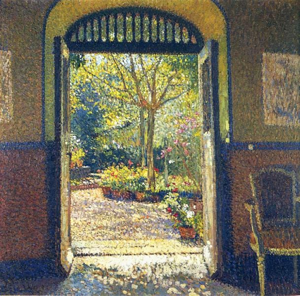 A Garden in the Sunshine - Henri Martin