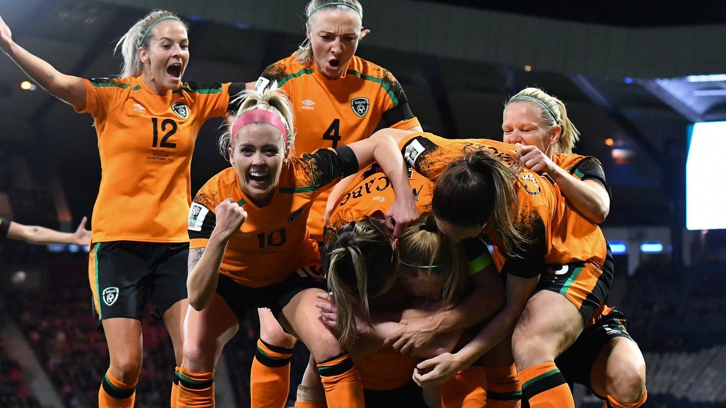 The opportunity of a lifetime' for Irish women's soccer?