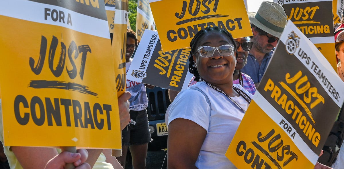 UPS Teamsters to Vote on Contract that Ends Driver Tiers, Lifts Part-Timer  Pay | Labor Notes