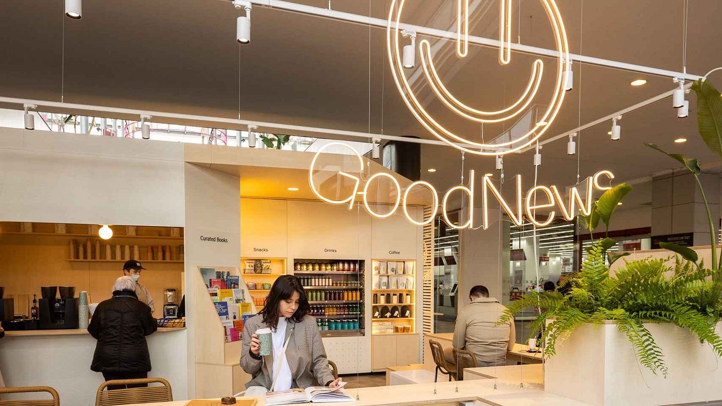 GoodNews ofrece café gratis durante una semana en La Maquinista