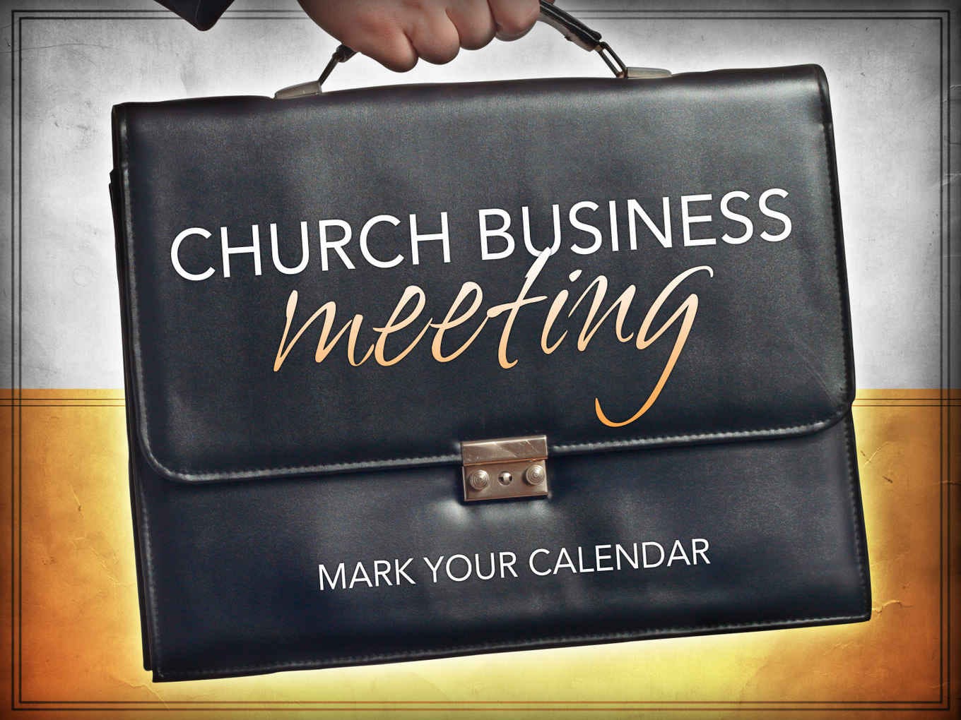 Church Business Meeting - Open Door Baptist Church