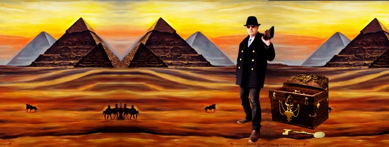 key to riches pyramids treasure