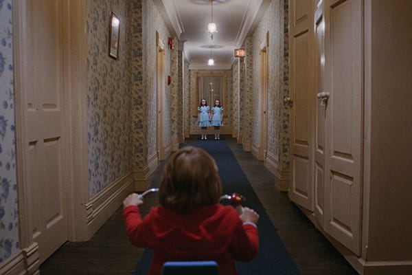 cute creepy child the shining scary movie tropes | rmrk*st | Remarkist Magazine