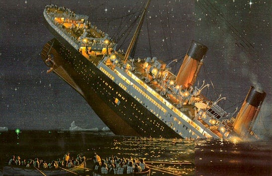 Eyewitness: The View from a Lifeboat | Spad's Literary Potpourri