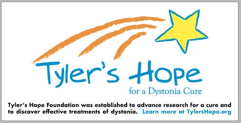 Tyler's Hope for a Dystonia Cure - Home