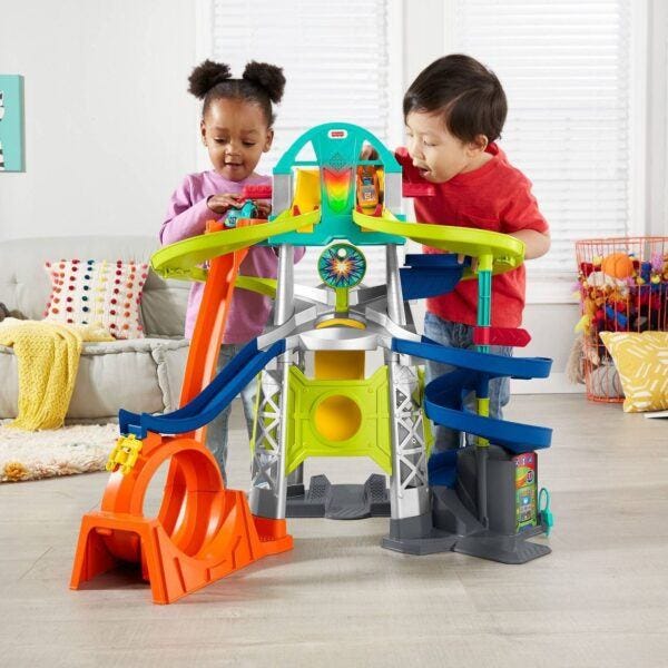 Little People Launch & Loop Raceway 2020 hottest kids toys holiday gifts