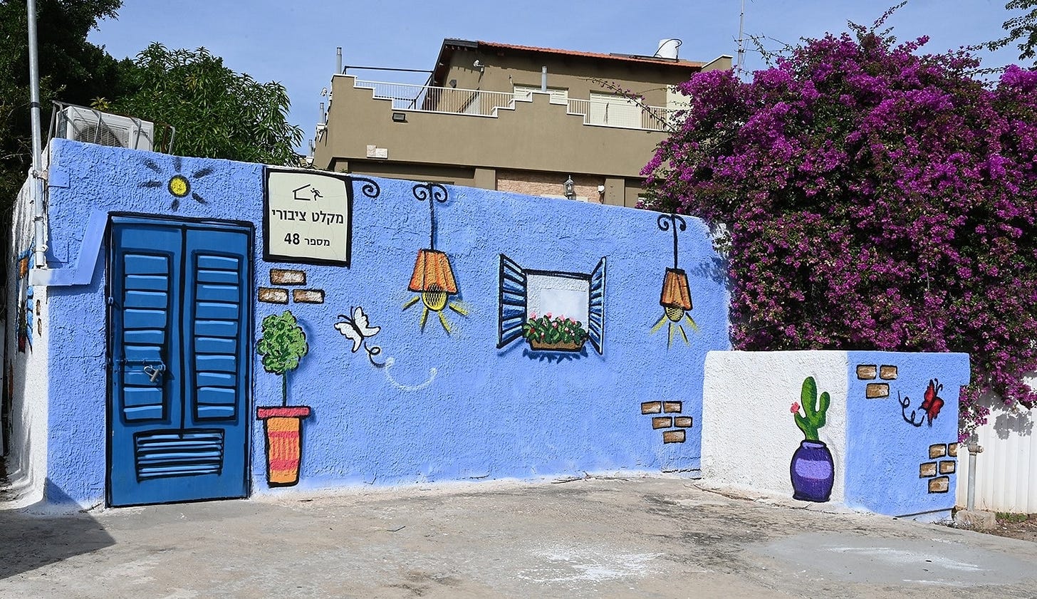 This is how bomb shelters look in Israel's children's city - ISRAEL21c