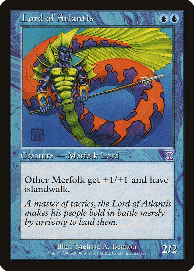 Lord of Atlantis · Time Spiral Timeshifted (TSB) #24 · Scryfall Magic: The  Gathering Search