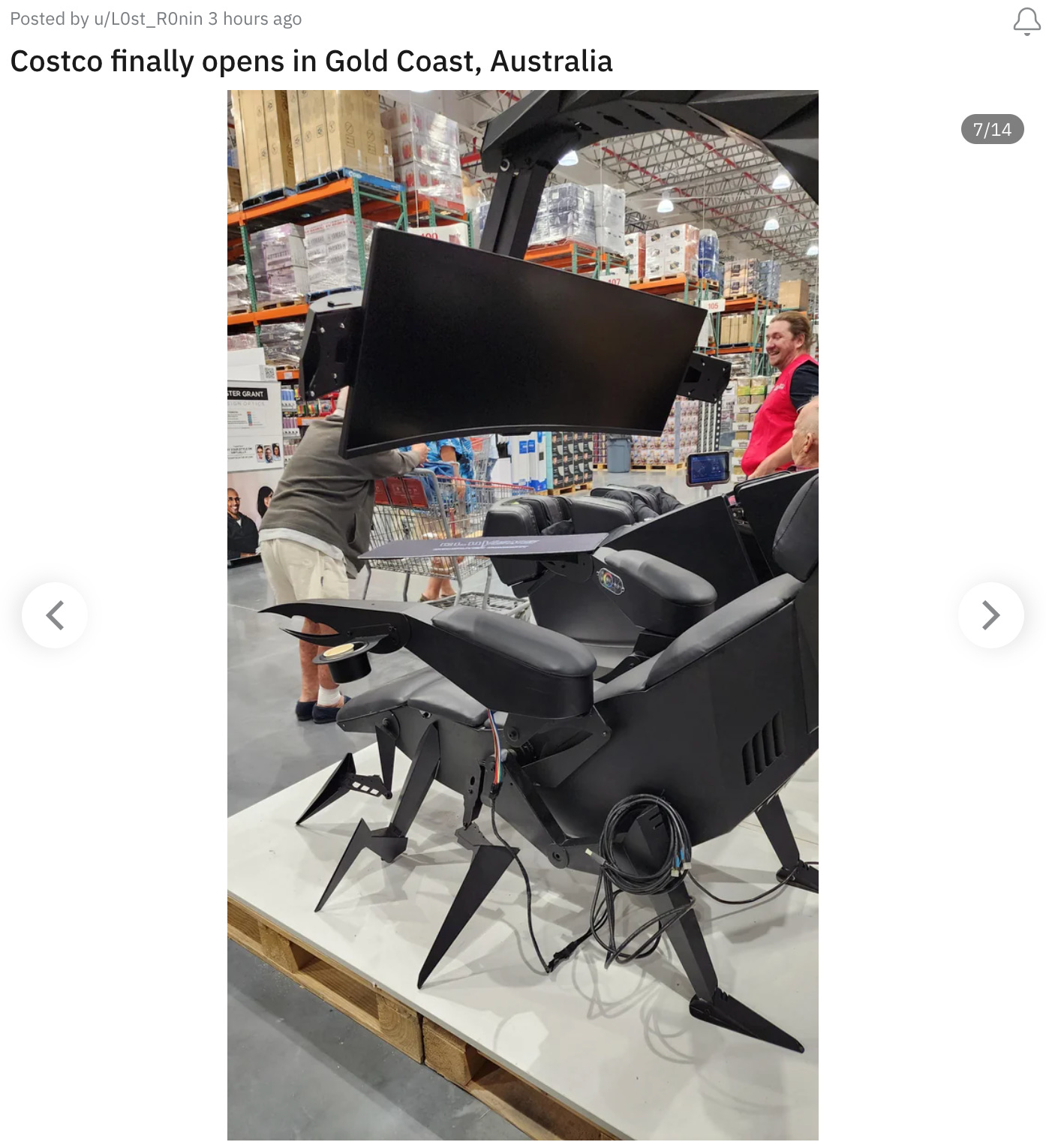 Costco on the Gold Coast - Gaming Chair