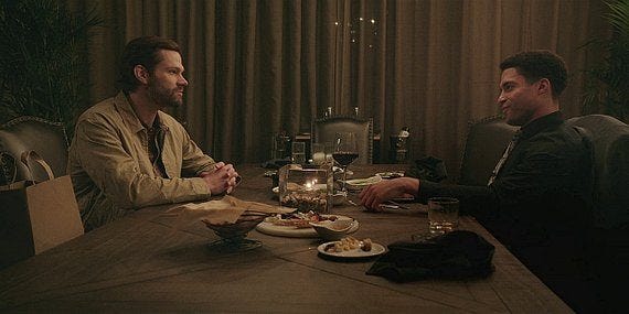 Jared Padalecki Walker having very intimate dinner with Serano 2.09.