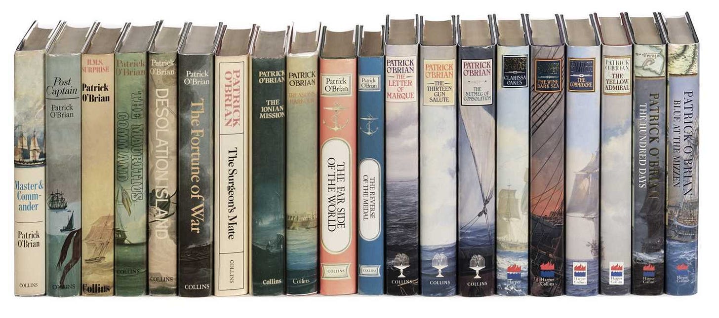 Lot 868 - O'Brian (Patrick). Complete set of