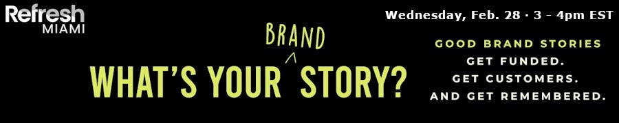 Branding for Startups: How to Attract Clients with your Brand Story (Feb 28th)