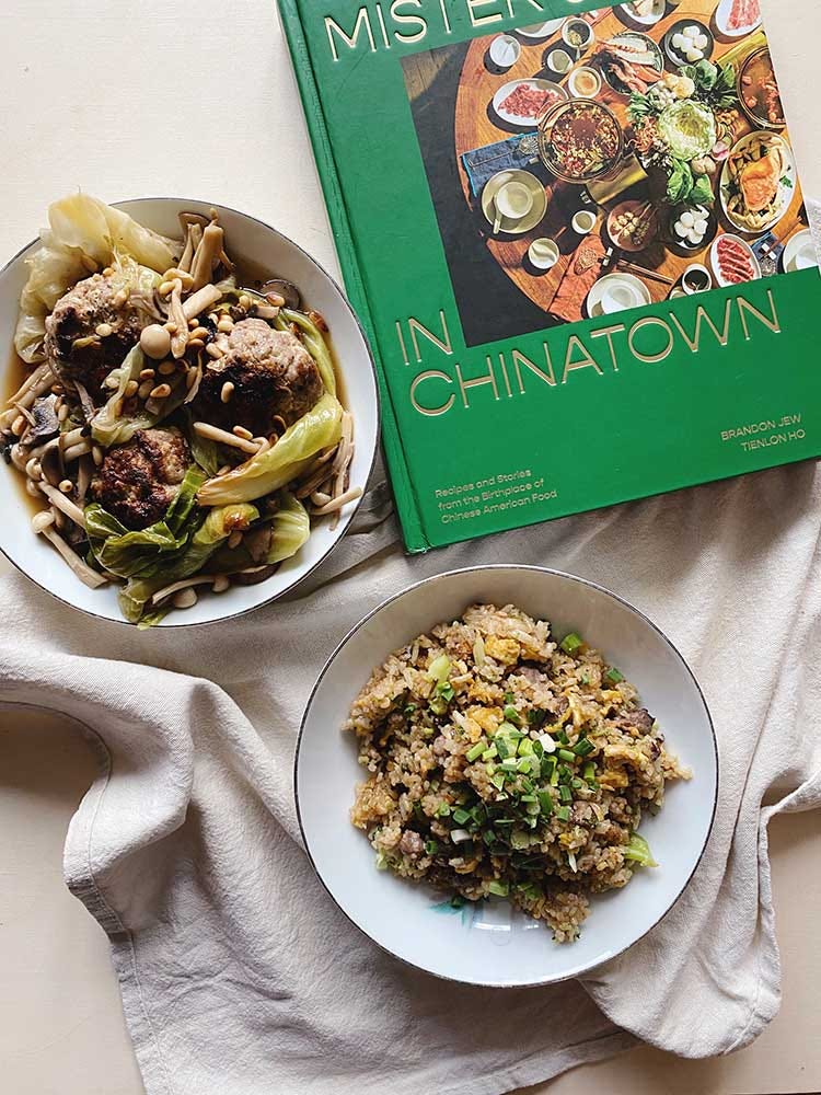 Lion's head meatballs et Steak Fried Rice (Mister Jiu’s in Chinatown)