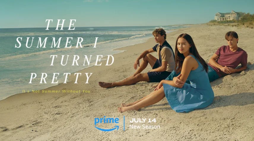 The Summer I Turned Pretty Season 2 Review on Prime Video | Double Take TV Newsletter | Jess Spoll