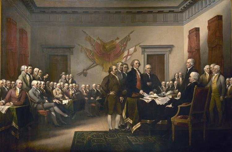 Declaration of Independence, 1817 - 1819 - John Trumbull