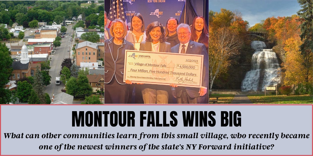 UPSTATE UNPLUGGED: How can rural communities seeking grant funds use Montour Falls as an example?