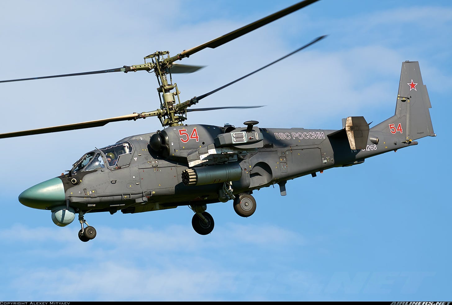 kamov, Ka 52, Alligator, Russian, Red, Star, Russia, Helicopter ...