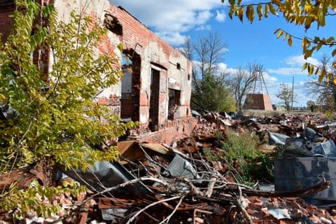 a ruined building