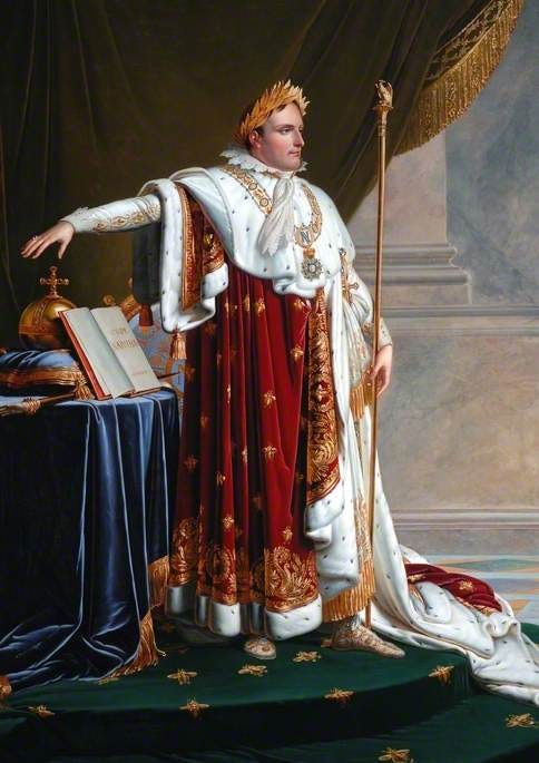 Napoleon I (1769–1821), in Coronation Robes | Art UK