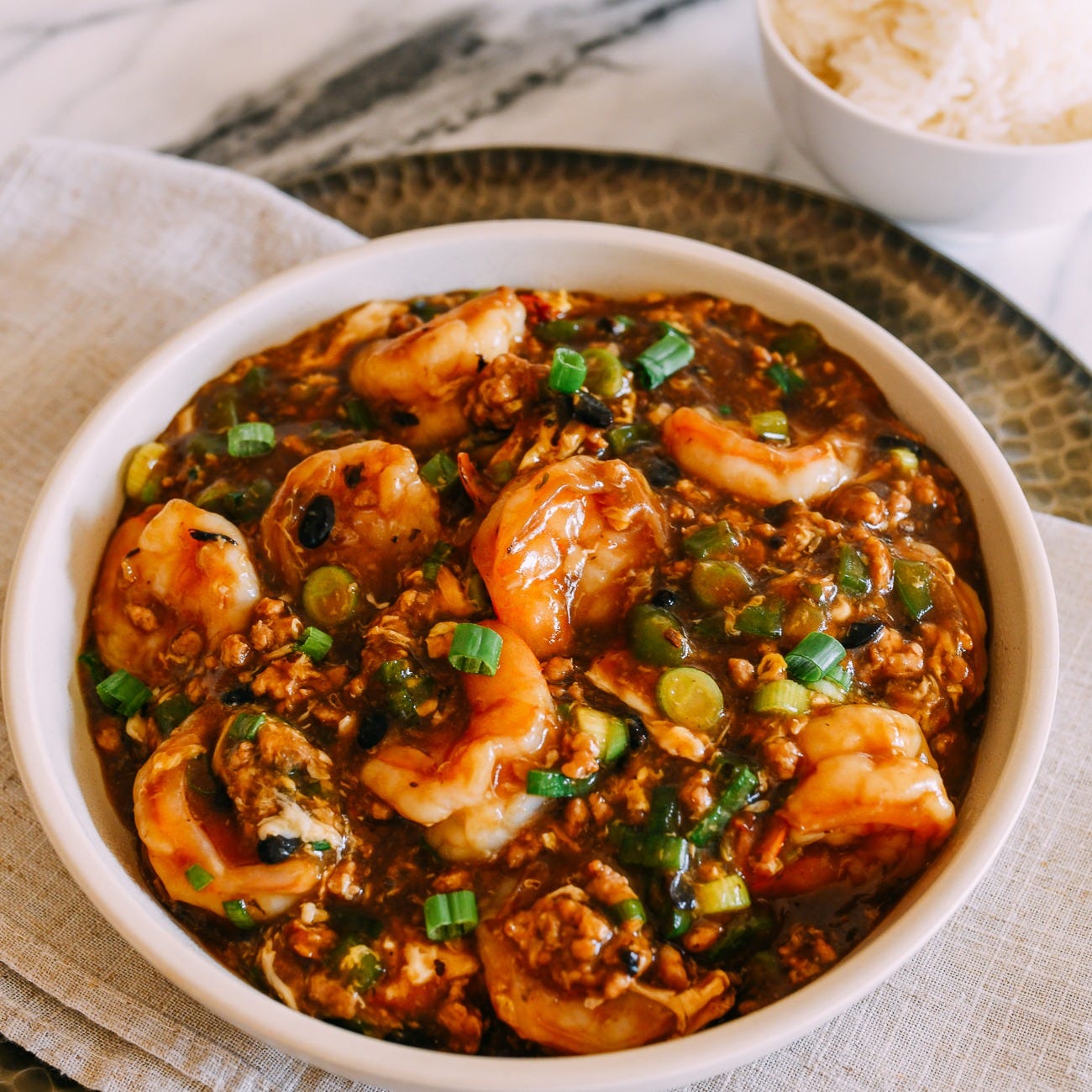 Shrimp with Black Bean Sauce Shrimp with Black Bean Sauce