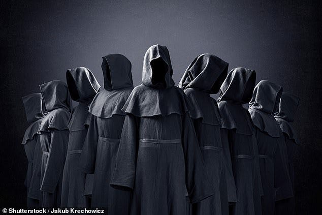 She explained that world leaders 'are over-influenced by the occult.' 'I think you have interdimensional intelligence, which is operating demonic intelligence,' Fitts added