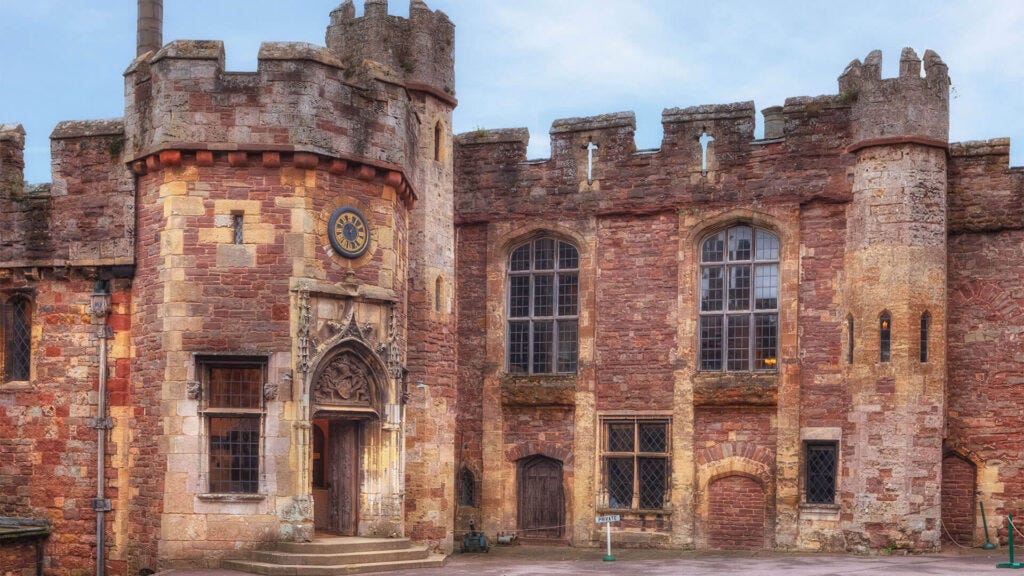Color image of Berkeley Castle, Gloucestershire, England, United Kingdom.