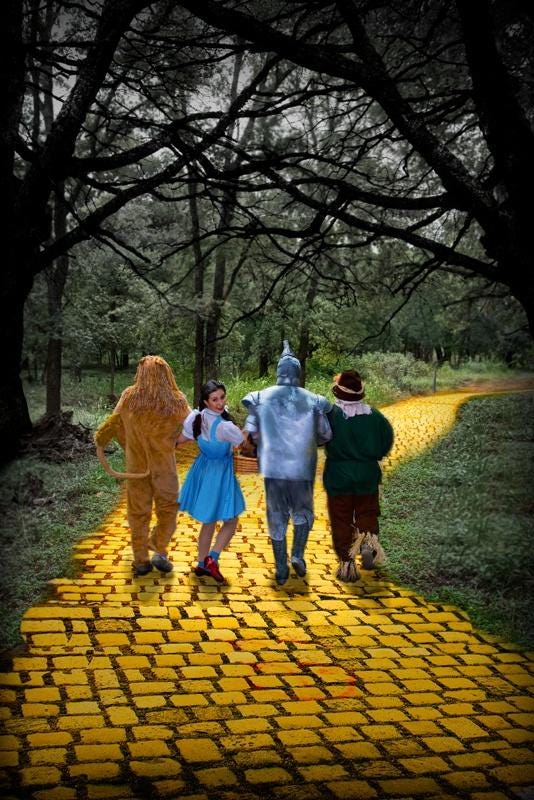 Yellow Brick Road | The wonderful wizard of oz, Yellow brick road ...