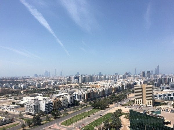 Abu Dhabi city view Arabian Notes March 2016