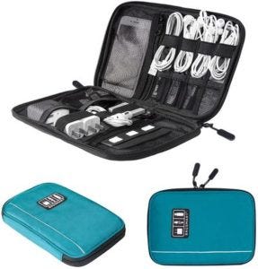electronic organizer for travel