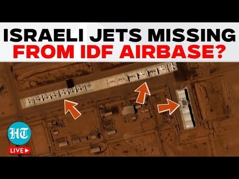 Israel Lost 20 Fighter Jets After Iran Attack? Explosive Satellite Image Proof Exposes IDF | Nevatim