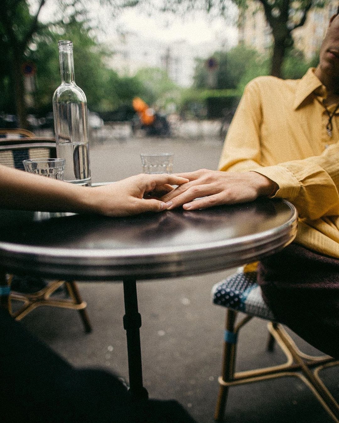 An Instagram  post added on Jul 04, 2024. The author is @littlerivermag. May present: drummer, hand, table, tableware, bottle.